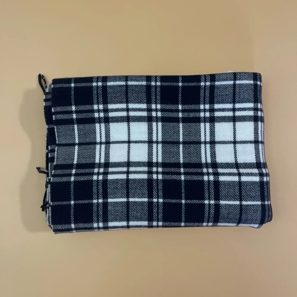 MENS - Cotton Plaid Scarf